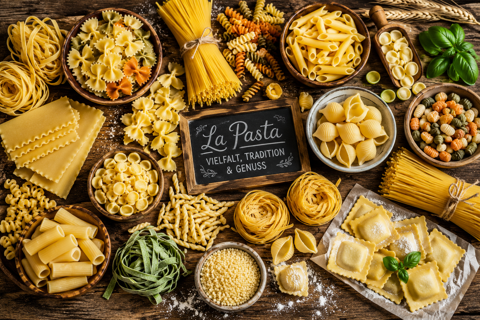 Willkommen in der Welt der Pasta