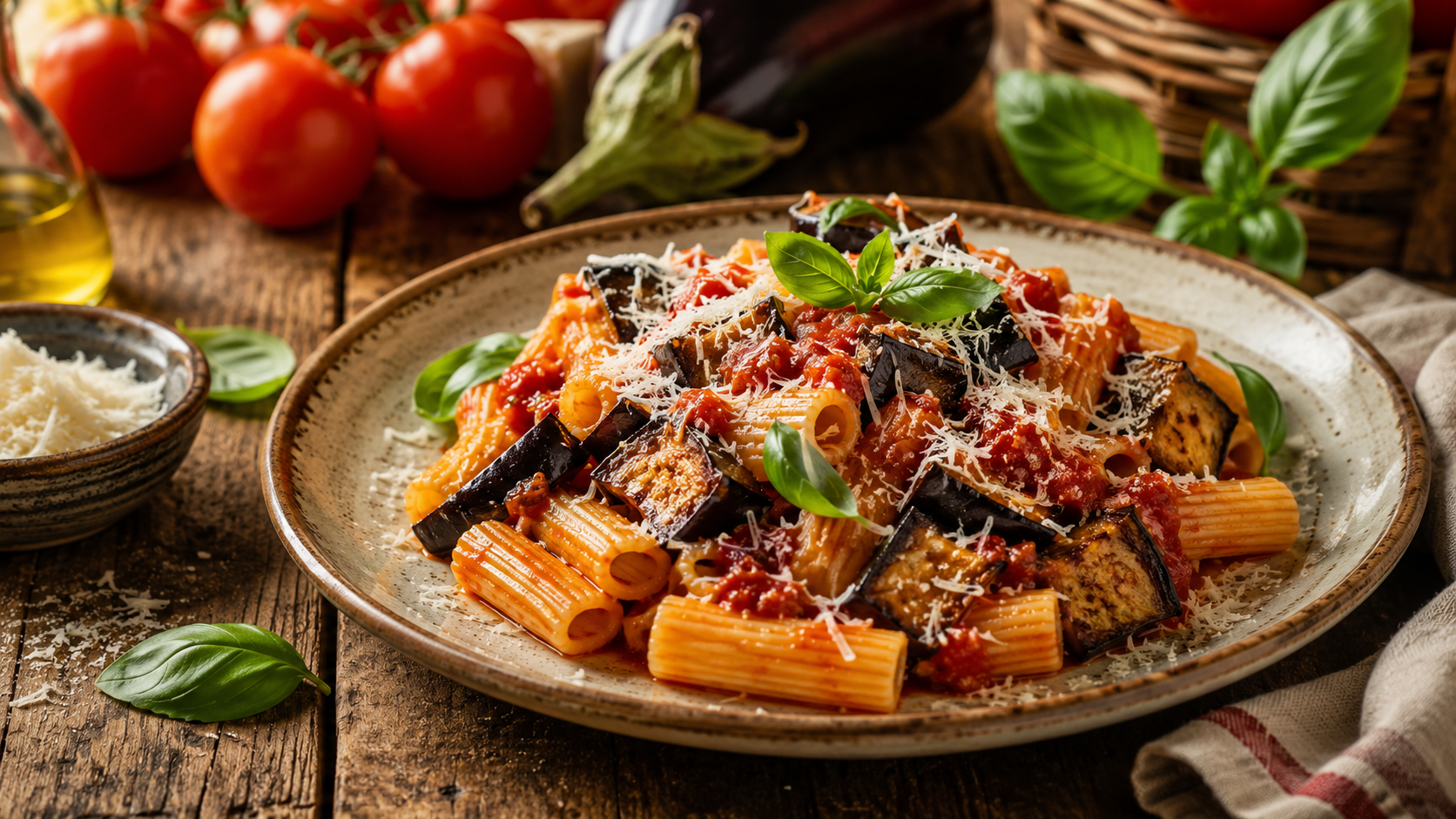 Pasta alla Norma – Siziliens berühmteste Pastaspezialität