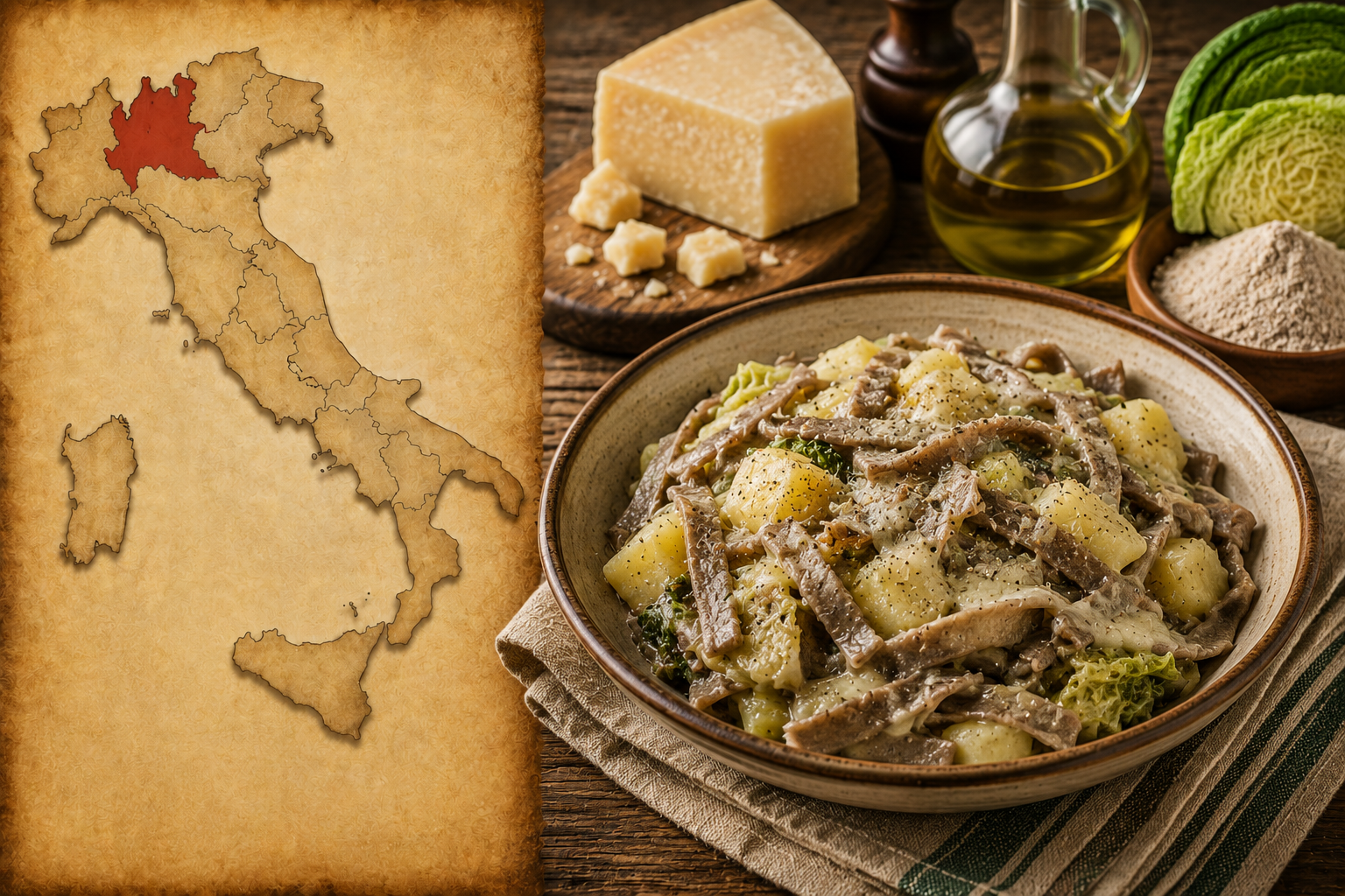 Lombardei – Die Heimat der Pizzoccheri