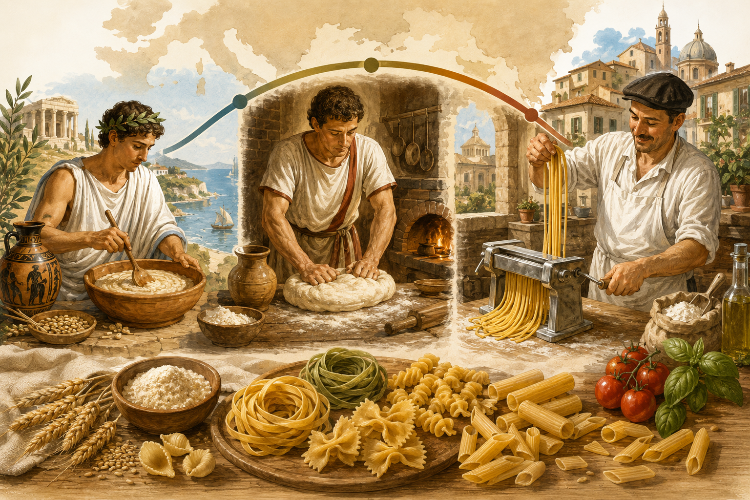 Pasta und Nudel: Die überraschende Herkunft der beiden Wörter
