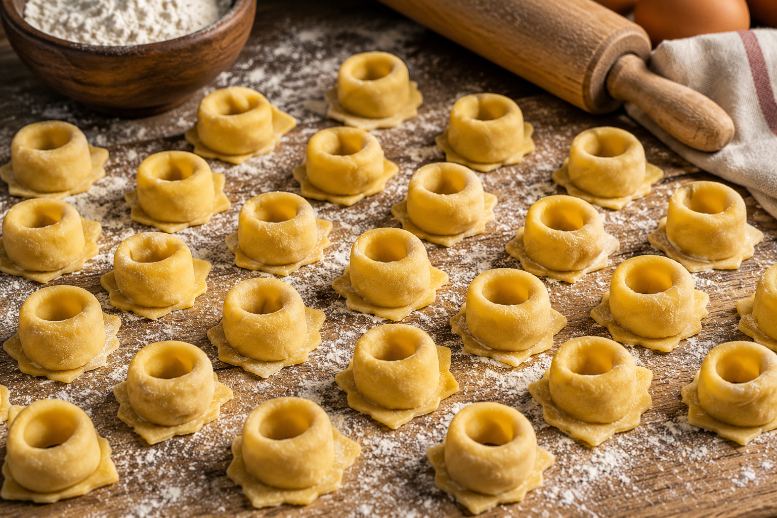 Marubini: Die festliche gefüllte Pasta aus Cremona