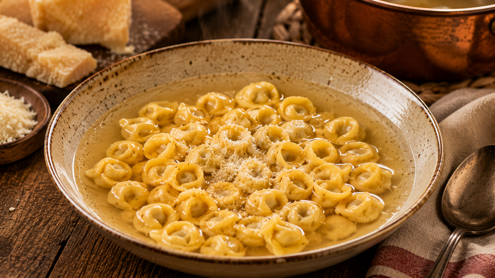 Cappelletti in Brodo: Die Festtagssuppe der Romagna