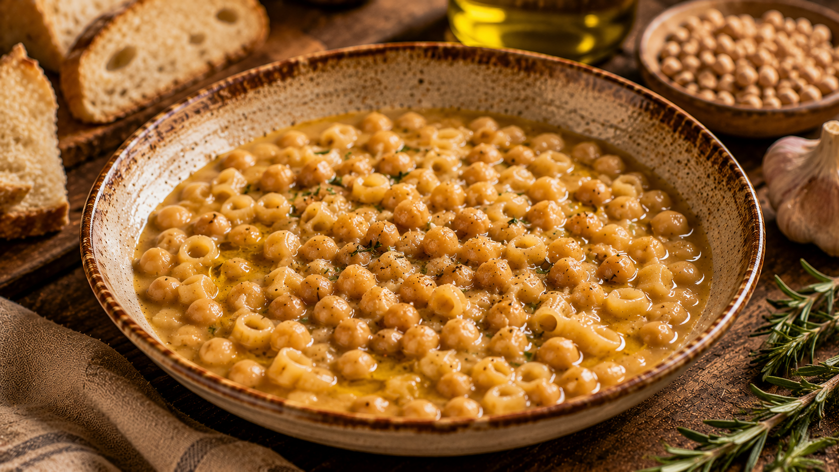 Pasta e Ceci: Italiens herzhaftes Wohlfühlgericht