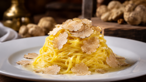 Tajarin al Tartufo Bianco: Piemonts kostbarste Pasta