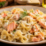 Farfalle al Salmone: Der Pasta-Klassiker der 1980er und 1990er Jahre Farfalle al Salmone: Der Pasta-Klassiker der 1980er und 1990er Jahre