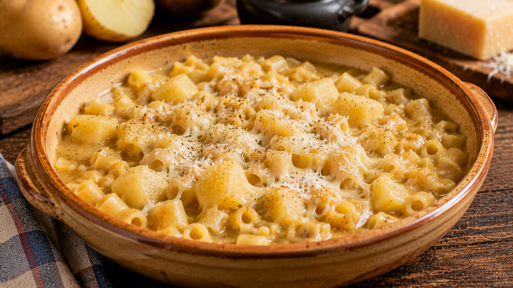 Pasta e Patate alla Napoletana: Neapels cremiges Seelengericht