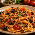 Spaghetti alla Puttanesca: Die Sauce mit dem frechen Namen Spaghetti alla Puttanesca: Die Sauce mit dem frechen Namen