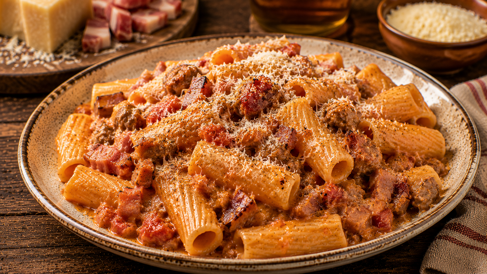Pasta alla Zozzona: Roms sündhaft guter Pasta-Hit