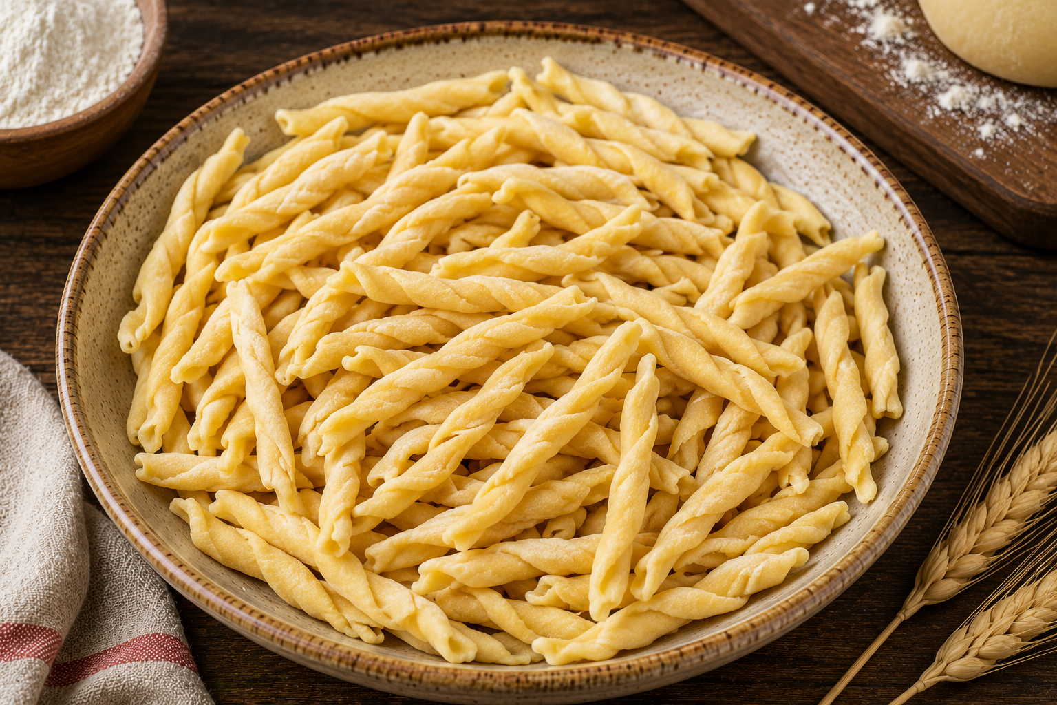 Strozzapreti: Die handgedrehte Pasta aus der Romagna Strozzapreti – Die handgedrehte Pasta aus der Romagna