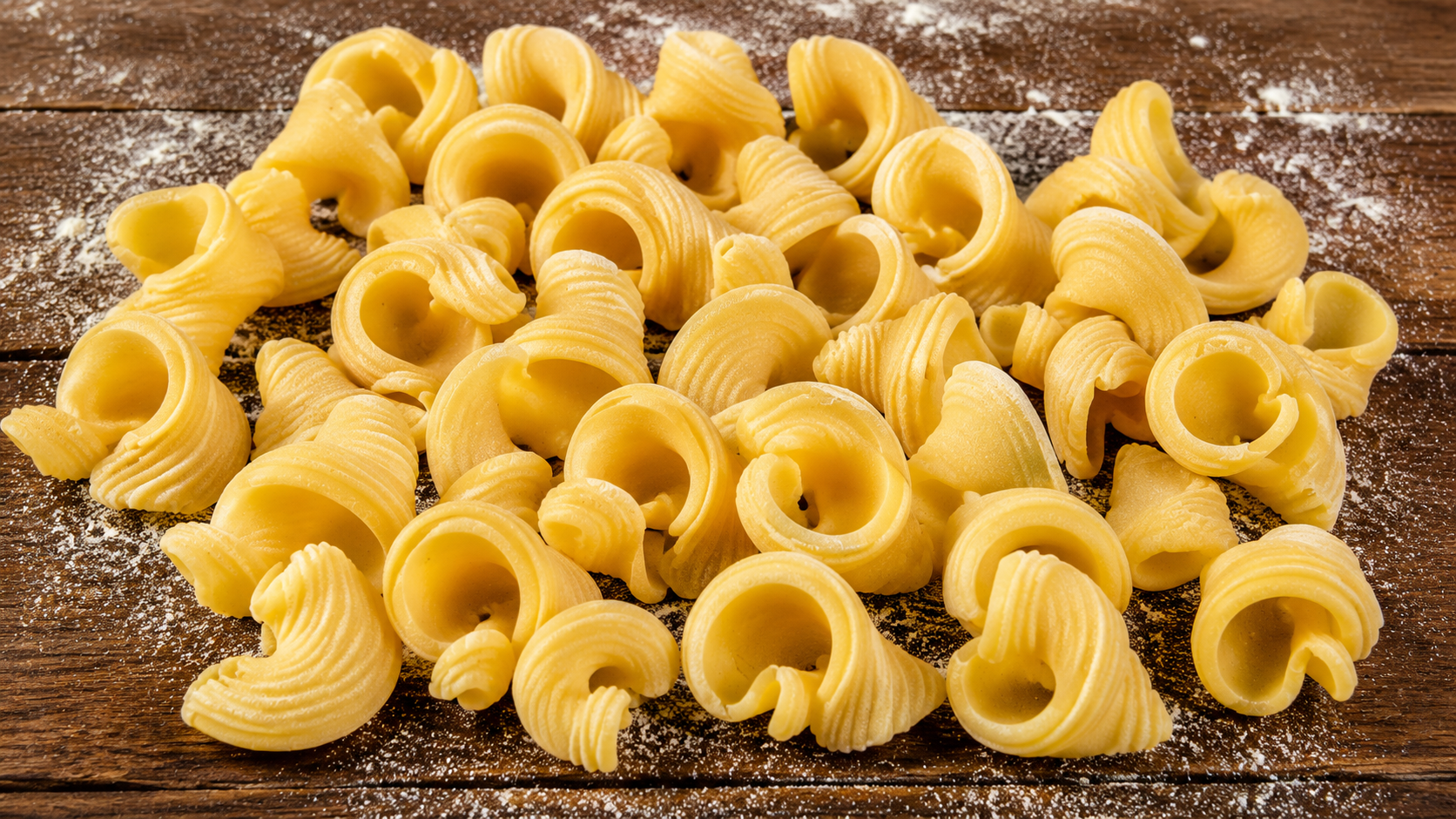 Torchio: Die glockenförmige „Presse“-Pasta
