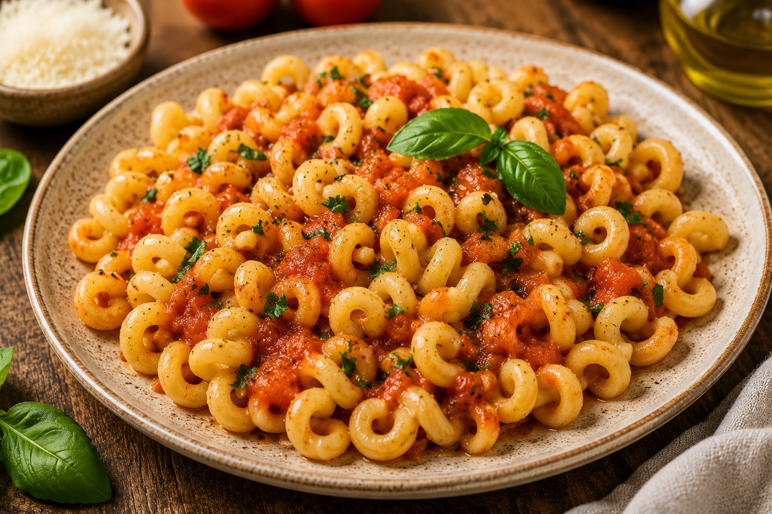 Riccioli – Die lockenförmige Pasta mit viel Charakter