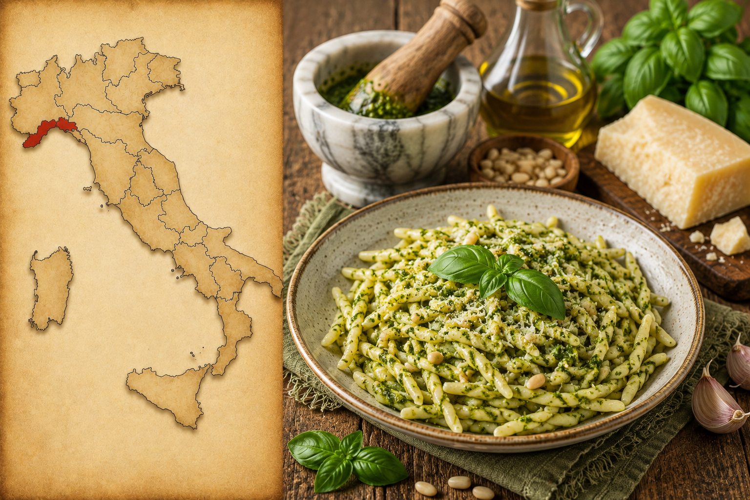 Ligurien – Die Heimat von Trofie und Pesto Genovese