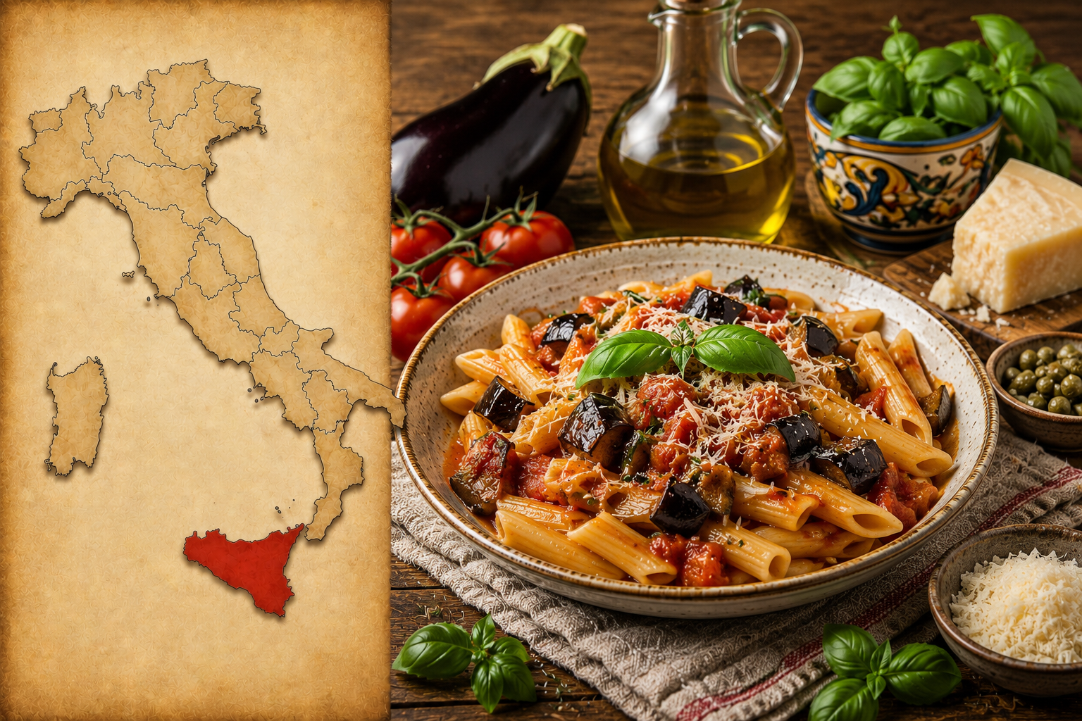 Sizilien – Die Heimat der Pasta alla Norma