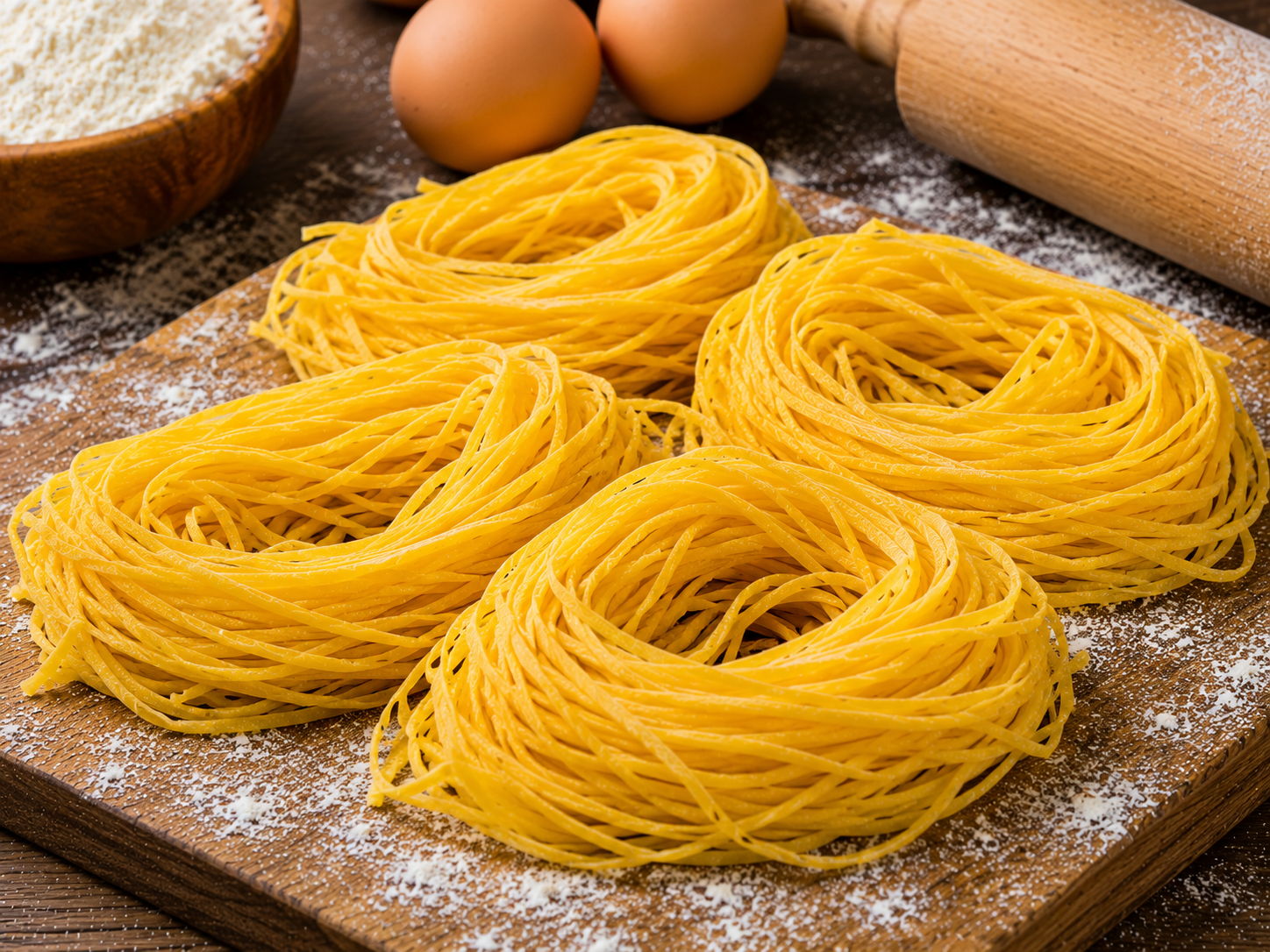 Tajarin – Die goldenen Eiernudeln des Piemont